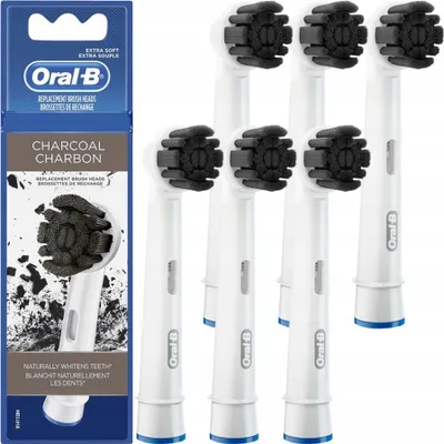 Produktbild von Oral-B | Oral-B Aufsteckbürsten EB20 - 6 Stück - Aktivkohle - Effektive Plaque-Entfernung - Zahnfleischschutz