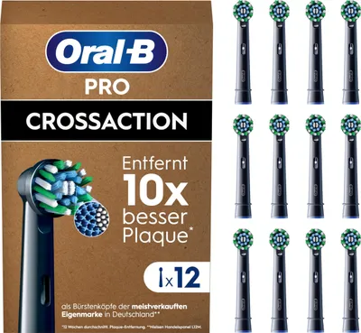 Immagine prodotto di Spazzolini Oral-B Pro CrossAction nero 12 pezzi FFU