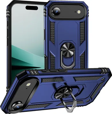 Zdjęcie produktu dla Etui na telefon komórkowy Armor Shield do Apple iPhone Air Case Ultra Hybrid Case, niebieski