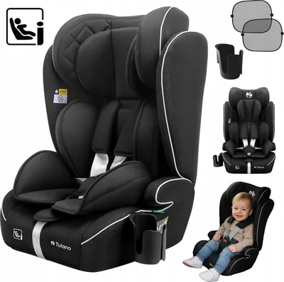 Zdjęcie produktu dla Fotelik samochodowy Kinderautositz Tulano i-Size Zooma 25, przeznaczony dla dzieci w wieku 15 miesięcy do 12 lat, z regulowaną wysokością