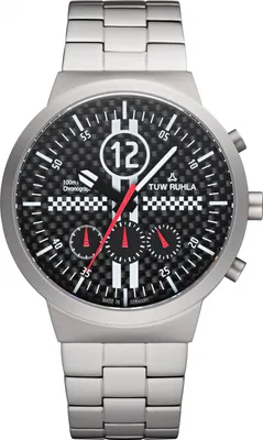 Produktbild von TUW Ruhla Rallye 60842-021101C Herrenchronograph Sehr Sportlich