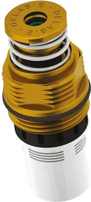 Obrázek produktu pro Delabie samočinné zavírání Vent.TEMPOSTOP DU/WT,Hw.-Mont./páka 15sec.