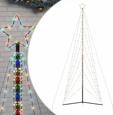 Imagen del producto de vidaXL Árbol de Navidad LED, 861 luces, multicolor, 478 cm