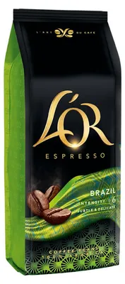 Obrázek produktu pro Kávová zrna L'OR Brazil, 1 kg