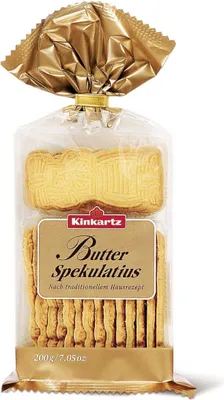 Zdjęcie produktu dla Ciasteczka Kinkartz Butter Spekulatius wykonane według tradycyjnej receptury 200g