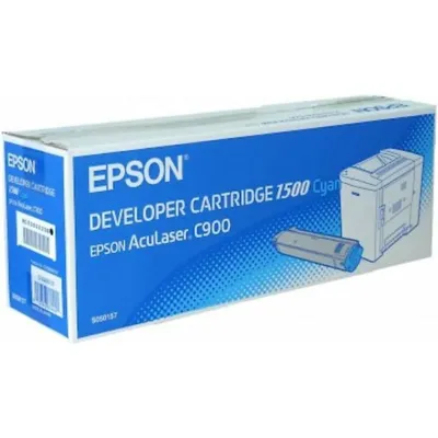 Zdjęcie produktu dla Epson Toner Cyan S050157, 1500 stron(y), Cyjan, 1 szt.