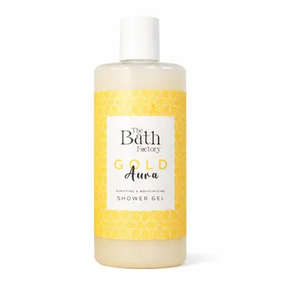 Image de The Bath Factory Gel douche Gold Aura - Soin u parfum exotique 400ml