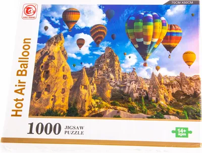Image de PUZZLE 1000 pièces Ballons au-dessus de la Cappadoce TURQUIE