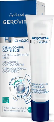 Produktbild von Anti-Falten Augen- und Lippenkonturcreme mit Hyaluronsäure und Vitamin E 15 ML