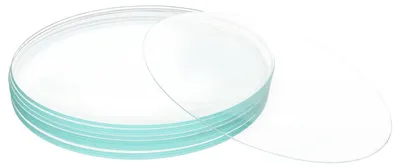Immagine prodotto di Set di vetri per orologi, 10 pezzi, diametro 150 mm, vetro borosilicato, per uso di laboratorio