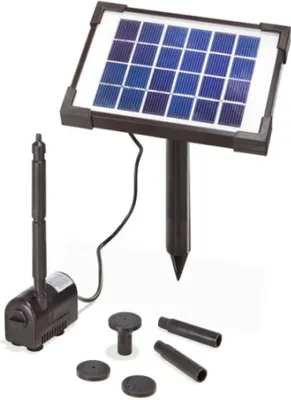 Immagine prodotto di Pompa solare per laghetti Rimini-S, modulo solare 2Wp, 175l/h, 70 cm