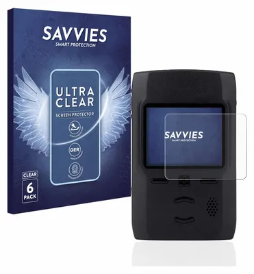 Produktbild von 6x Für Motorola Advisor TPG2200 Schutzfolie Savvies Displayschutz Display Schutz Folie Klar Transparent