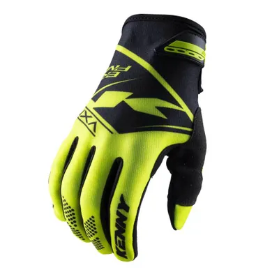 Productafbeelding van KENNY Langfinger-fietshandschoenen - GLOVES BRAVE - Geel, maat M