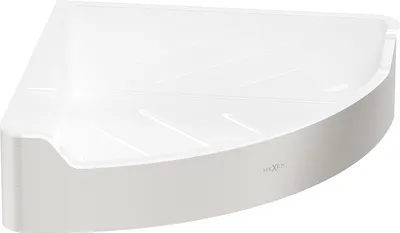 Obrázek produktu pro Mexen Rivon-C rohový koupelnový košík, kartáčovaný nikl - 70A8525-97