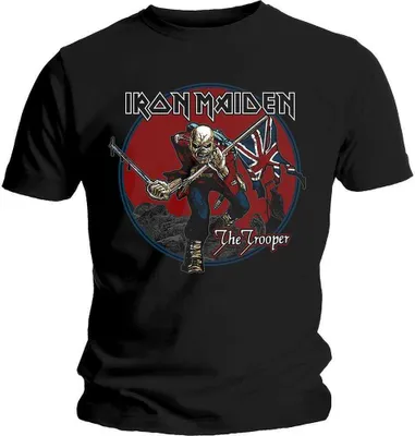 Obrázok produktu pre Iron Maiden Trooper Red Sky Black S Tričko