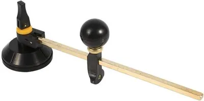 Verstellbarer Glasschneider für runde Formen - Robuster Kreisschneider bis 40 cm, Präzision und Langlebigkeit