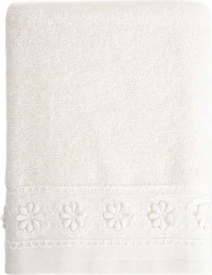 Produktbild von HOMLA RESU Handtuch mit dekorativer Stickerei 70x130 cm