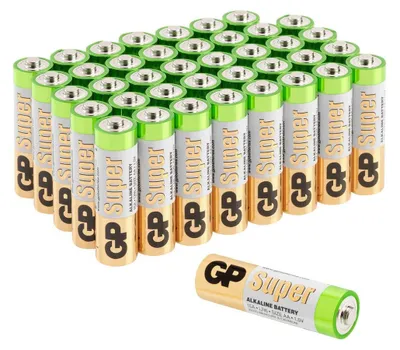 Produktbild von AA Mignon Batterie GP Alkaline Super 1,5V 40 Stück