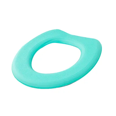 Produktbild von WC-SitzkissenToilettensitzbezug 1PCof wasserdichtes EVA-Toilettensitzkissen,wiederverwendbare warme weiche Auflage,Grün