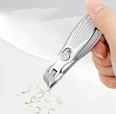 Produktbild von INF Professionelles Nagelknipser-Set aus Edelstahl mit Lederetui