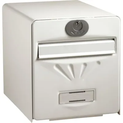 Immagine prodotto di Cassetta per le lettere burg-wachter bianco acciaio inox acciaio zincato 36,5 x 28 x 31 cm