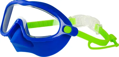 Produktbild von Schwimmbrille für Kinder, auslaufsicher, Schnorchel-Gesichtsschutz mit Nasenabdeckung und elastischem Band, beschlagfrei, UV-Schutz, Schwimmbrille für Jungen und Mädchen im Alter von 3–15 Jahren