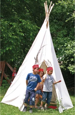 Zdjęcie produktu dla EDUPLAY 110-070 Namiot tipi duży, naturalny