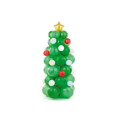 Produktbild von Ballonstrauß - Weihnachtsbaum, Mix, 65x161 cm