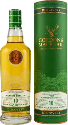 Produktbild von Aultmore 10 Jahre - Discovery - Gordon & MacPhail - Single Malt Scotch Whisky