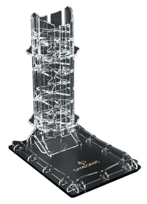 Produktbild von Gamegenic Crystal Twister Premium Würfelturm Silber Silber One Size