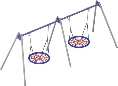 Produktbild von Schaukelplatz Gummischaukel Doppelschaukel Kinderschaukel Schaukelsitz