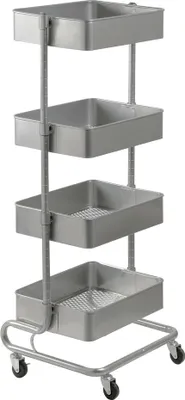 Immagine prodotto di Carrello multiuso 4, carrello multiuso con 4 ripiani