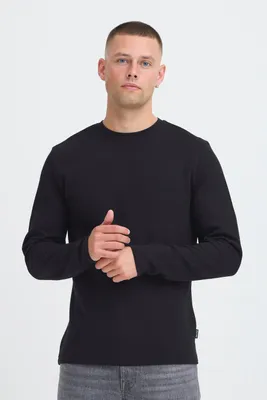Produktbild von Blend BHMForta Herren Longsleeve Langarmshirt Shirt 100% Baumwolle regular fit