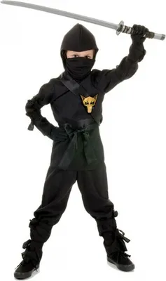 Produktbild von Ninja Kostüm für Kinder Kinder Größe: XL