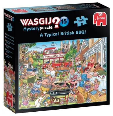 Produktbild von Wasgij Mystery 15 Eine typisch Englische Grillparty! 500 Teile Puzzle