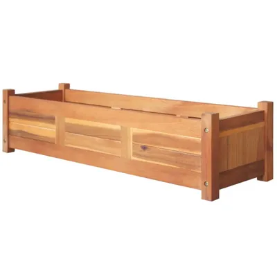 Produktbild von vidaXL Garten-Hochbeete 2 Stk. Akazienholz 100x30x25 cm