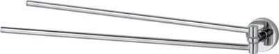Produktbild von Haceka Kosmos Dubbele Handdoekhouder 5,3x40,7x5,3 cm Chroom