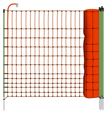 Produktbild von 50m Geflügelnetz, 112cm, 1 Spitze Geflügelzaun