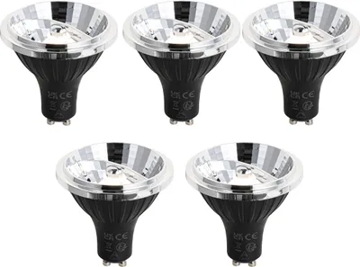 Produktbild von LUEDD 5er-Set GU10 3-Stufen-Dimmbare LED-Lampe 70mm 6,5W 600LM 3000K
