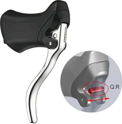 Obrázok produktu pre Brzdová páka TEKTRO RL340 pre cestné bicykle, kovaná hliníková brzdová páka, čierna (1 pár)