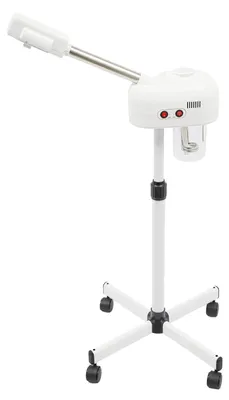 Produktbild von Gesichtsbedampfer - Gesichtssauna - 800 W - Nano-ionischer Dampf - 750 ml Wassertank - 220 V - Tiefenreinigung - Befeuchtung - Elfenbein