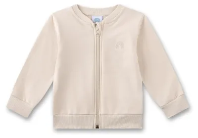 Zdjęcie produktu dla Sanetta, bluza dresowa dla niemowląt, kolor beżowy | Praktyczna bluza dresowa dla dzieci