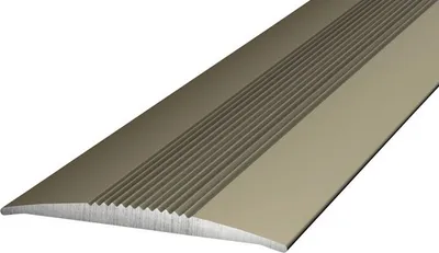 Produktbild von Prinz Übergangsprofil Alu Edelstahl matt selbstklebend 37 x 1000 mm