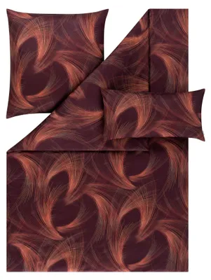 Productafbeelding van Estella 7993/405 Lino Mako satijnen beddengoedset, 140x200 cm, 3-delig