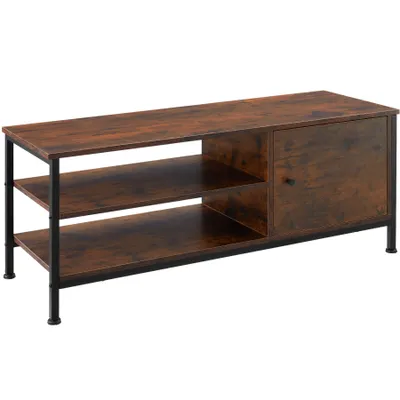 A product shot of a TV stand on a white background.