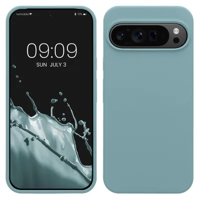 Produktbild von kwmobile Handyhülle für Google Pixel 9 Pro XL Hülle, für Pixel 9 Pro XL Case - Hülle Silikon - kabelloses Laden - Antique Stone