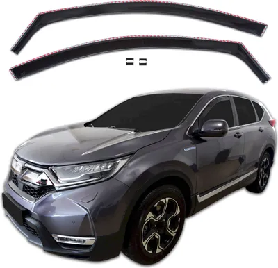 Image de GP Déflecteurs Deflecteurs D'Air Pour Honda CR-V 2018-2022 5 Portes 2pcs, Aérodynamique, Montage Facile