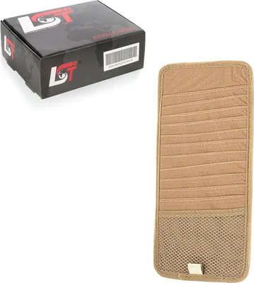 Produktbild von Sonnenblende CD-Hülle Tasche 12er beige für AUDI für PORSCHE