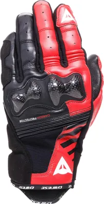 Image de Gants de moto Dainese Reacto Carbon Short, noir/rouge, M