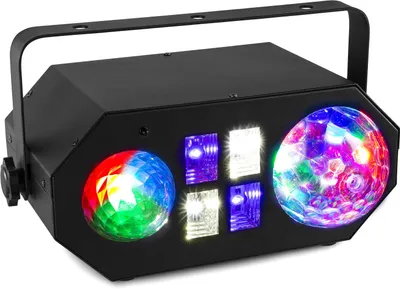 Produktbild von BeamZ LEDWAVE, Disco Laserprojektor, Schwarz, LED, 11 Lampen, 4 W, Auto, Master/Slave, Ton aktiviert